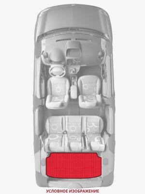 ЭВА коврики «Queen Lux» багажник для Acura Legend (C25A/C27A)